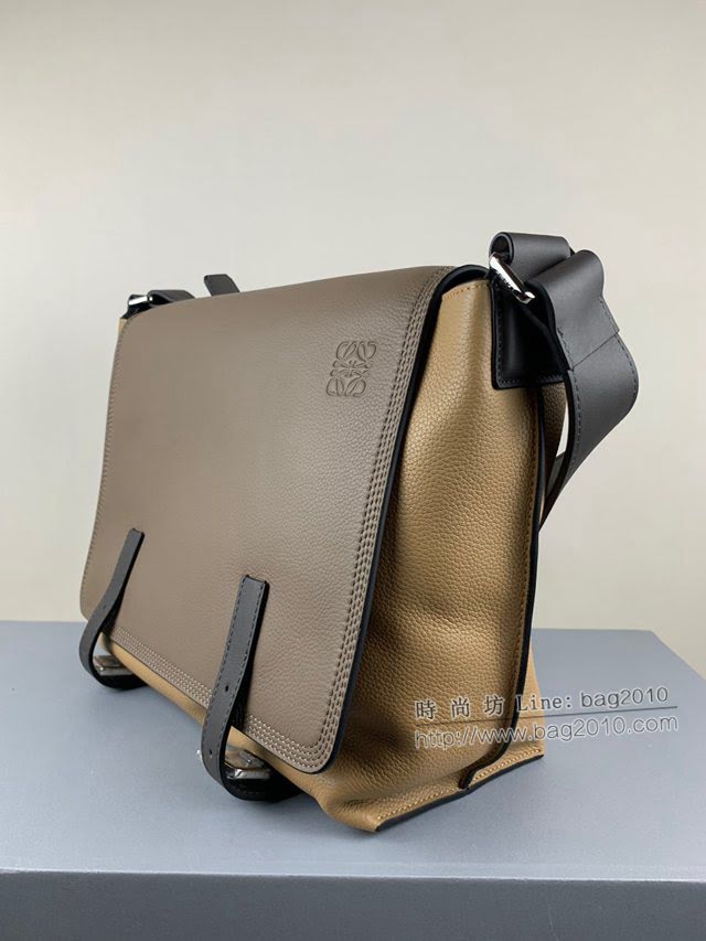 LOEWE包包 羅意威小號Military Messenger信差包 羅意威男士斜挎郵差包 36034  tcl1060